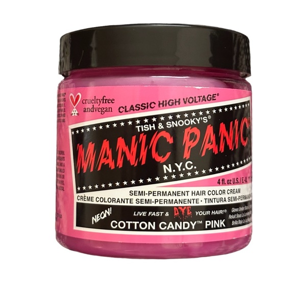 Manic Panic NEW Pink Cotton Candy Vegan HAIRDYE - Picture 1 of 4